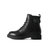 森达2021冬季新款商场同款时尚皮带扣ins潮休闲女马丁靴4AG01DD1(黑色 40)第2张高清大图