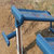 鑫龙双人腹肌板XLLJ081W新   室外健身器材公园小区健身路径家用仰卧板户外健身器单双人腹肌板(蓝色 单功能)第2张高清大图