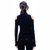 【娅丽达】上衣 毛衣 F8917精美时尚 弹性十足 显瘦修身(黑色 S)第2张高清大图