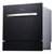 康宝(canbo) XWJ8-QC1 8套 嵌入式 洗碗机 全黑钢化玻璃面板 黑第2张高清大图