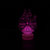 3D小夜灯星球大战裂纹usb插电小夜灯创意七彩工厂直销跨境台灯(绿)第6张高清大图