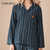 CaldiceKris(中国CK)全棉女士睡衣套装 全棉长袖秋冬款保暖舒适居家家居服套装CK-FSDD1004(透明 L)第3张高清大图