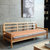 简树 北欧风格实木沙发 现代简约1+2+3小户型榉木日式客厅布艺沙发组合(单人位+三人位)第4张高清大图