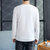 富贵鸟男士2021年秋季新款纯色印花T恤时尚都市潮流韩版百搭长袖(白色 L)第5张高清大图