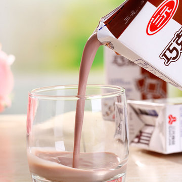 【真快乐自营】三元巧克力奶250ml*24