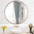 SKYMI镜子贴墙浴室洗手间卫生间免打孔壁挂圆形化妆镜挂墙镜(神秘黑 40款)第4张高清大图