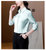 春装新款衬衫女设计感上衣长袖衬衣(白色 3XL)第7张高清大图
