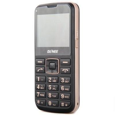 金立（GiONEE）V100手机（时尚黑）GSM 双卡双待，2000mAh大容量电池！