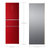 海尔（Haier） 电冰箱215升风冷定频红色三门BCD-215WDCR自动除霜多门家用净味保鲜第2张高清大图