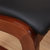 巢湖新雅 XY-A029 小软包会议椅 木质办公椅(红棕色 杂木)第5张高清大图
