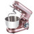 厨莱克斯厨师机家用和面机多功能小型电动面粉机搅拌揉面机打蛋器(玫瑰金)第2张高清大图
