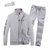 耐克/NIKE男士运动服长袖运动休闲套装 跑步健身外套长裤1806(灰色/1806 XXL)第2张高清大图