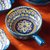 波西米亚碗碟套装创意陶瓷餐具饭碗汤面大碗家用手柄碗鱼盘餐盘子(波斯卡诺6.25英寸面碗（4个装）)第4张高清大图