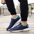 洛尚LS9877   夏季新款网布鞋透气网眼运动户外网鞋情侣透气跑步鞋(蓝色 44)第4张高清大图