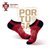 葡萄牙国家队官方商品 | 欧洲杯新款C罗足球迷潮袜子时尚短袜船袜(1双装 红色主场款)第5张高清大图