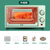先科家用电烤箱多功能小型全自动烤箱迷你烘焙机厂家直销礼品代发(先科浅绿色（12L）标准版)第4张高清大图