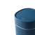 北欧迷你桌面垃圾桶 家用厨房书桌纸篓筒有盖杂物收纳清洁筒(翻盖蓝色)第6张高清大图