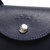 Longchamp珑骧 女士LE PLIAGE系列迷你款LOGO刺绣织物短柄手提单肩斜挎包饺子包 1500 HXG(006 海军蓝色)第8张高清大图