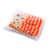 图强 2条装彩条擦手巾 挂式 吸水珊瑚绒厨房洗手间擦手毛巾韩国可爱卡通(橙色)第5张高清大图