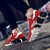 卡郎琪 男士新款四季刀锋运动鞋跑步男鞋子 青年学生韩版男士板鞋运动休闲潮鞋 男时尚休闲板鞋运动鞋(XD-6100红色 42)第4张高清大图