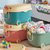 儿童收纳箱多功能带轮卡通家用大容量玩具整理箱宝宝零食衣物收纳(山楂红（升级款） 大号)第2张高清大图