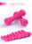 居康哑铃健身家用器材锻炼小体积哑铃女士一对1.5KG(粉红色 自定义)第2张高清大图