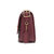 蔻驰 COACH 奢侈品 女士专柜款枣红色皮革单肩斜挎包3029  B4R6G(黑色)第3张高清大图