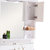 美意美家 （MEEGA）PVC半挂墙式浴室柜组合典雅简欧式洗脸盆镜柜M-8137(默认 默认)第3张高清大图