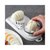 创意家用切蛋工具 多功能不锈钢切蛋器 手动松花蛋切片切瓣分割器(白色)第2张高清大图