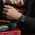宾卡达（BINKADA）手表 男表背透镂空全自动机械男士飞轮手表(皮带黑盘)第4张高清大图