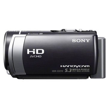 索尼（SONY）HDR-CX210E数码摄像机（黑色）
