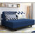 SKYMI简约沙发床坐卧两用沙发布套可拆洗可折叠布艺沙发多功能沙发客厅沙发(浅蓝色 1.8米)第5张高清大图