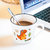 福耐康 可爱恐龙陶瓷水杯茶杯 儿童马克杯牛奶杯咖啡杯(橙色霸王龙)第4张高清大图