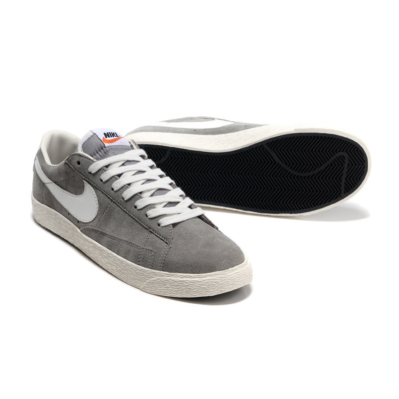 nike耐克 新一代开拓者简约流行低帮板鞋跑步鞋男鞋(灰色488060-010