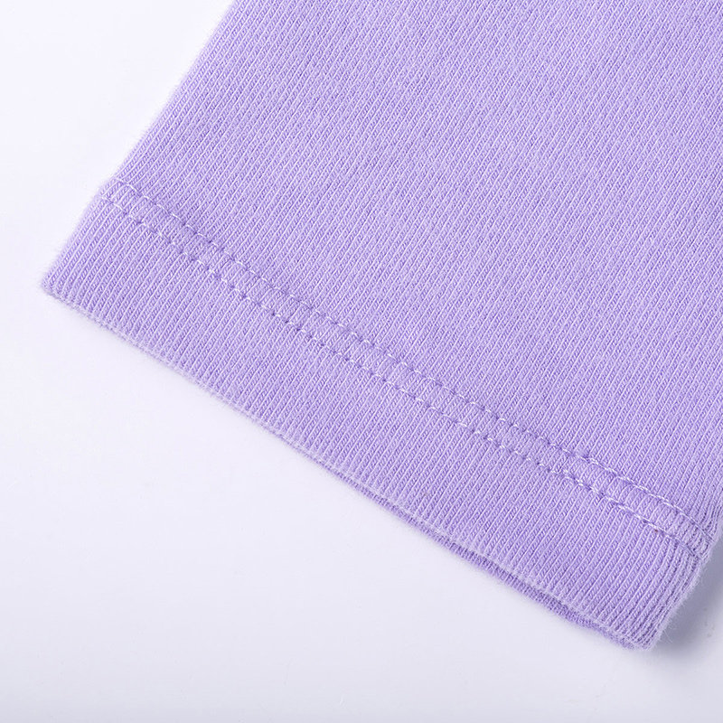 贝贝怡婴儿衣服新生儿外出裙裤女宝宝时尚假两件裙裤153k058浅紫90