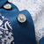 Q七匹狼短袖T恤 时尚商务男士印花设计 纯棉短t  男装(102(深蓝） 180/96A/XXL)第4张高清大图