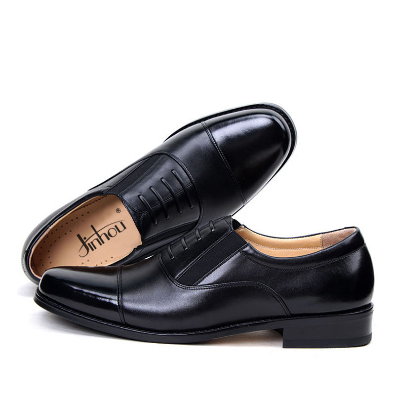 jinho金猴 *将军鞋男鞋三接头功勋鞋商务正装男士皮鞋 牛皮底 w2040