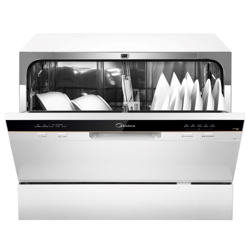 美的(midea) d25 台式 洗碗机 余温烘干