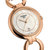 天梭（TISSOT）手表 弗拉明戈系列1853贝母石英表 瑞士时尚圆形女士钢带手表(T094.210.33.116.01)第2张高清大图