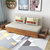 沙发床小户型网红款 坐卧两用多功能可折叠双人储物客厅简约现代(9公分高密度海棉 1米（无抽屉）)第4张高清大图