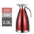 乐丽诗不锈钢真空保温壶大容量家用咖啡茶壶(201款红色 默认)第2张高清大图