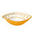 意大利 Guzzini 进口果篮家用厨房方口果盘餐具水果盘 国美厨空间(橙)第4张高清大图