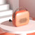 诗杭 暖风机小太阳电暖器家用节能省电办公室用小型迷你电暖风取暖电器(橙色)第6张高清大图