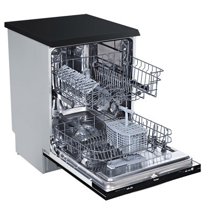 海尔（Haier）WQP12-CBE7H洗碗机 （7种洗涤程序设计满足不同生活习惯人群需求）
