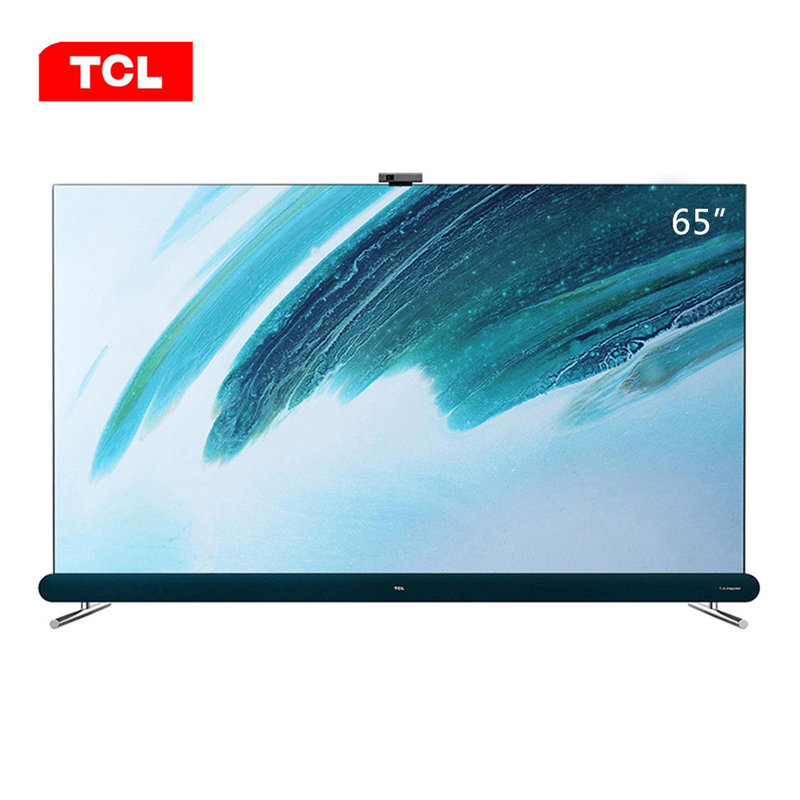 tcl55q855英寸液晶电视机4k超高清全面屏人工智能智慧屏332gb内存ai