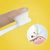 开优米 儿童牙刷婴儿万根毛牙刷 2-12岁宝宝 软毛小乳牙训练刷卡通图案(淡橙色2支 颜色)第3张高清大图