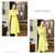 MISS LISA韩版时尚气质中长款连衣裙大码裙子YWZ8112(黄色 M)第4张高清大图