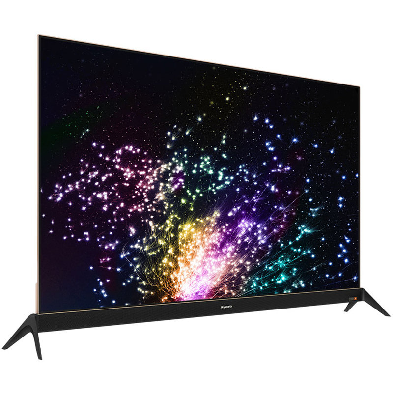 7mm纤薄 oled 魔音技术 智能网络电视(黑色 金色)