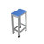 华杭 学生凳子教室用钢木课凳辅导班用凳子 HH-DZ2411(蓝色 钢木)第2张高清大图