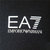 阿玛尼Armani男式短袖t恤 EA7系列男士简约休闲圆领半袖T恤 90553(黑色 XXL)第3张高清大图